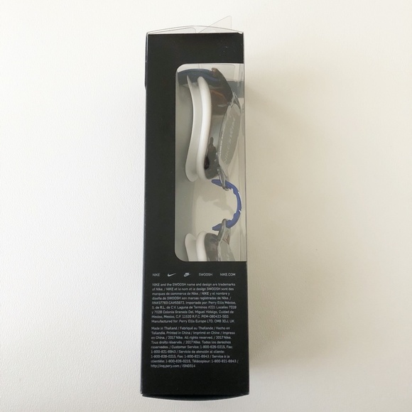NIB Nike Chrome Mirrored Training Goggle Blue - Picture 5 of 10